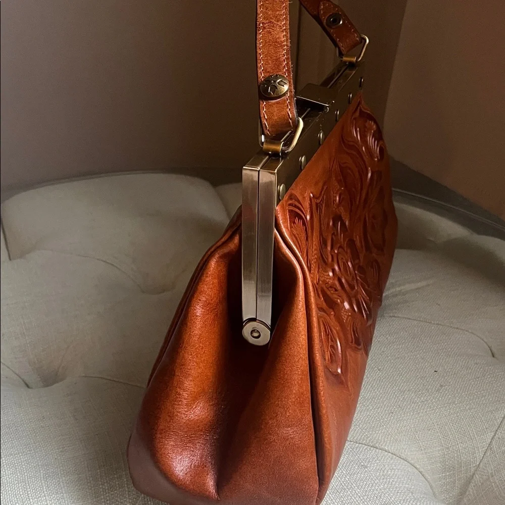 Patricia Nash Ferrara Leather Satchel - Picture 8 of 14